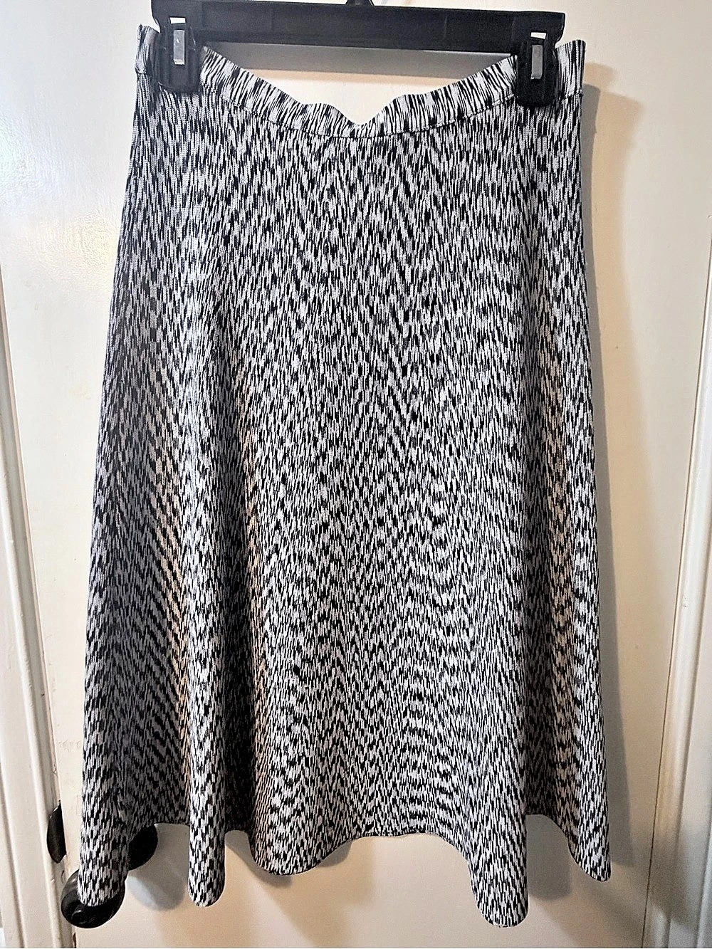 Ann Taylor Women's Geometric Midi Skirt Size MP